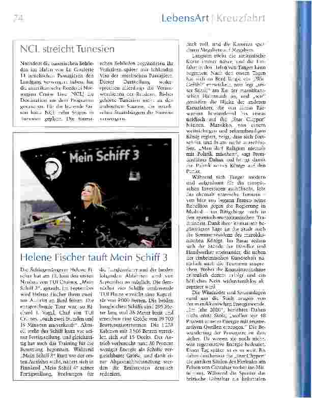 Vorschauseite 3: Kontrastprogramm unter Segeln