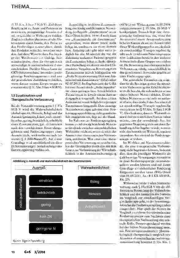 Vorschauseite 4: Ein ideales Paar: Erstattungsund Festbeträge zur Regulierung von Arzneimittelpreisen