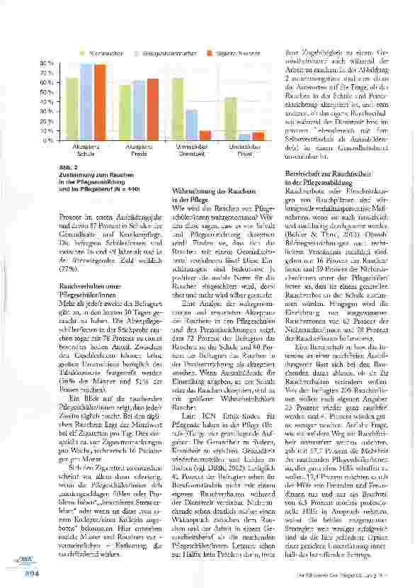 Vorschauseite 3: AKTIVE STRESSPRÄVENTION DURCH RAUCHFREIHEIT IN DER PFLEGE