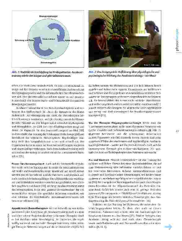 Vorschauseite 2: Psychoneuroimmunologische Erkenntnisse nutzen Ausdauertraining in der Onkologie