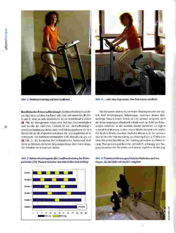 Vorschauseite 3: Psychoneuroimmunologische Erkenntnisse nutzen Ausdauertraining in der Onkologie