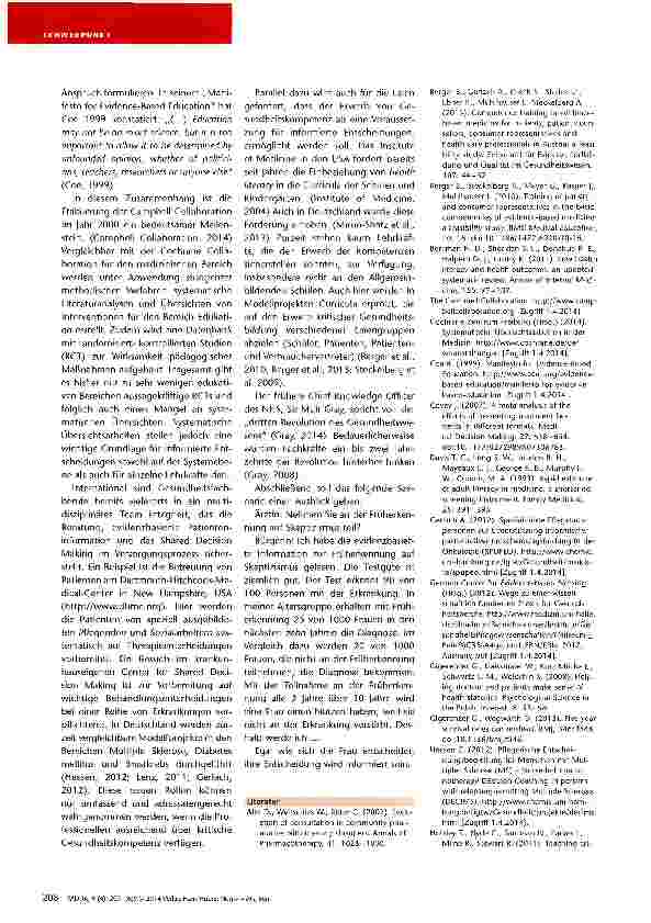 Vorschauseite 4: Kritische Gesundheitsbildung
