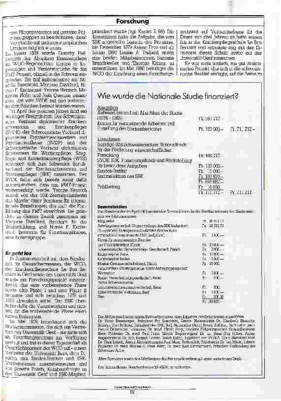Vorschauseite 2: Vom PMT zur Nationalen Studie Die Geschichte eines Forschungsprojektes