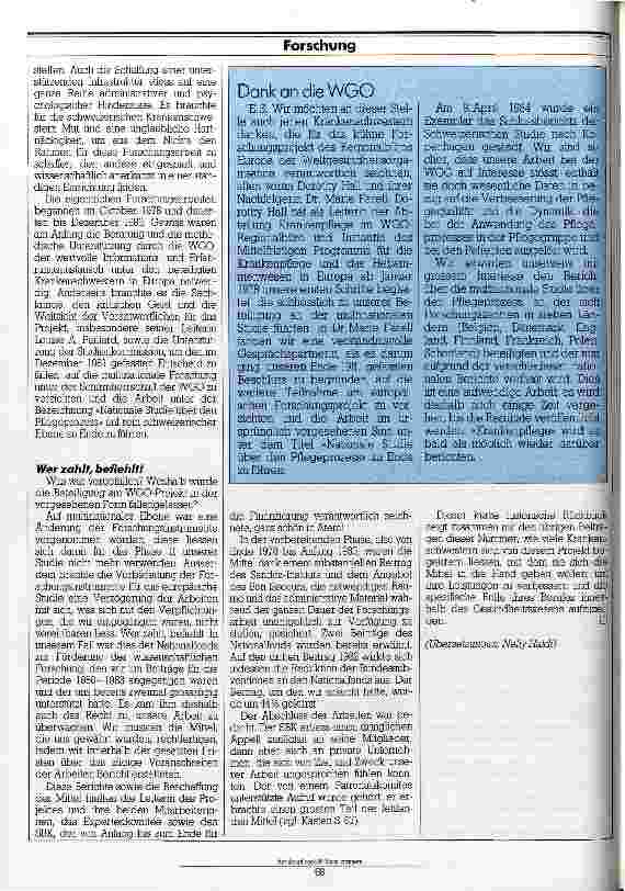 Vorschauseite 3: Vom PMT zur Nationalen Studie Die Geschichte eines Forschungsprojektes