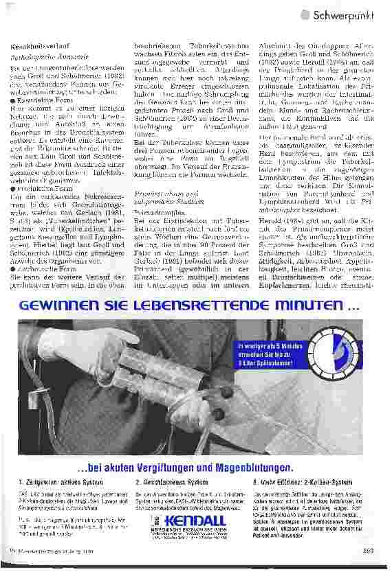 Vorschauseite 4: Tuberkulose 1. Teil: Epidemiologie, gesetzliche Regelungen, medizinische Darstellg