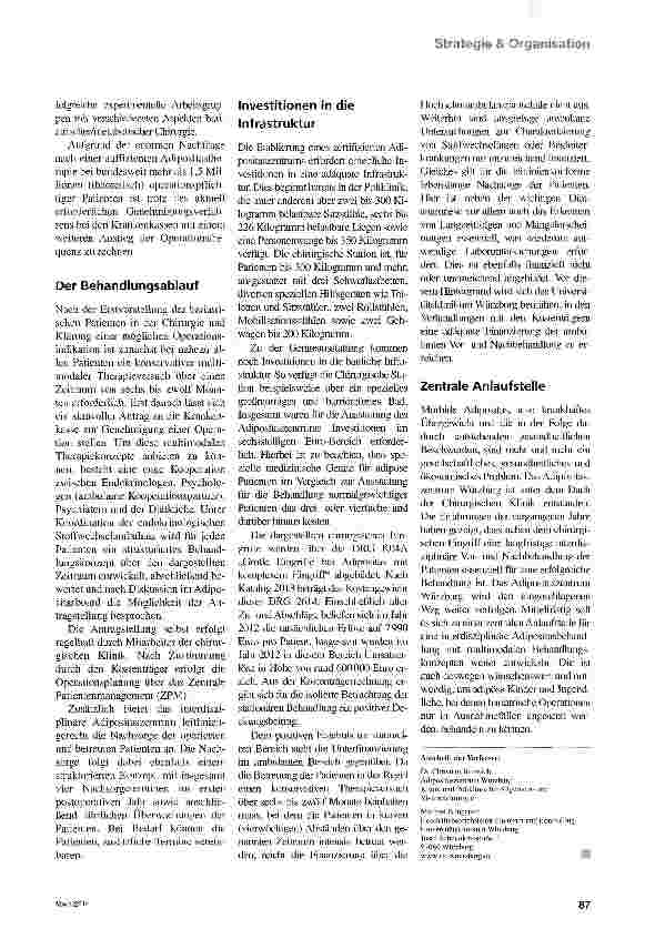 Vorschauseite 2: Zunehmender Bedarf