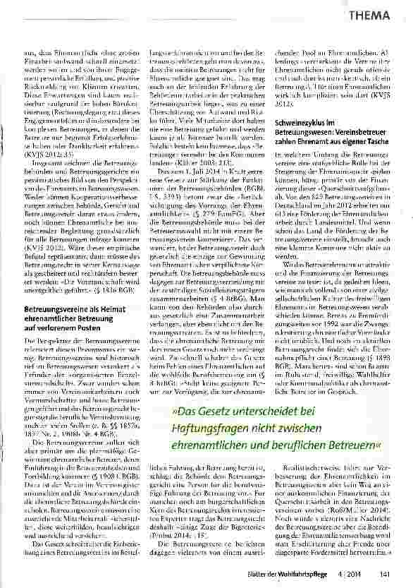 Vorschauseite 3: Freiwilligkeit als Störfaktor