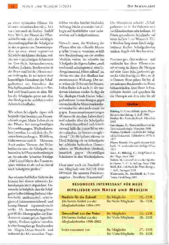 Vorschauseite 2: DIE SCHAFGARBE