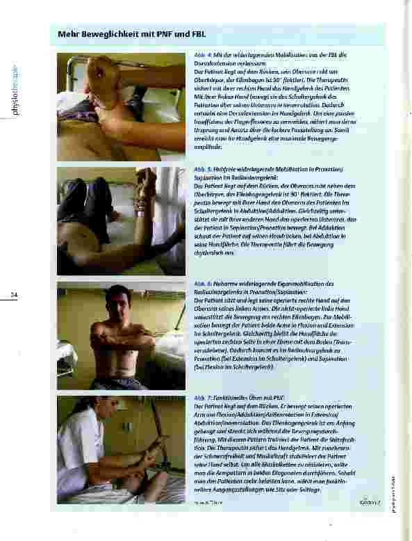 Vorschauseite 3: Rehabilitation nach distaler Radiusfraktur Therapie von Colles & Co