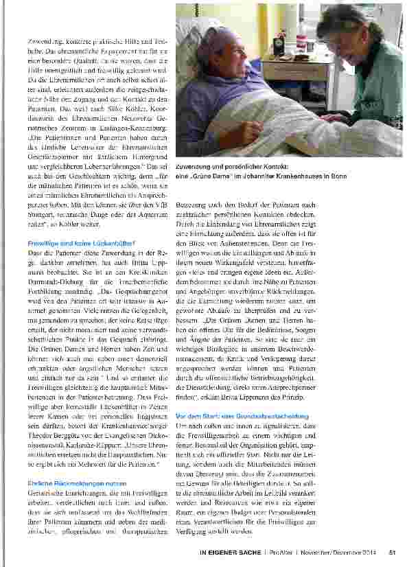 Vorschauseite 2: Zeit und Zuwendung für ältere Patienten