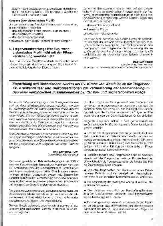 Vorschauseite 4: Das besondere diakonische Profil in der ambulanten Pflege