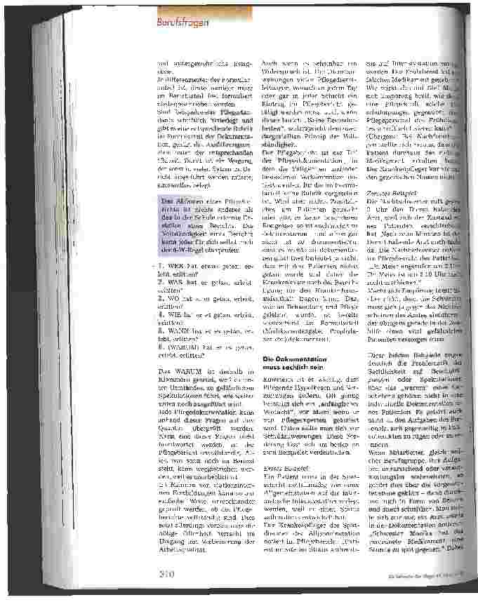 Vorschauseite 2: Patient unauffällig