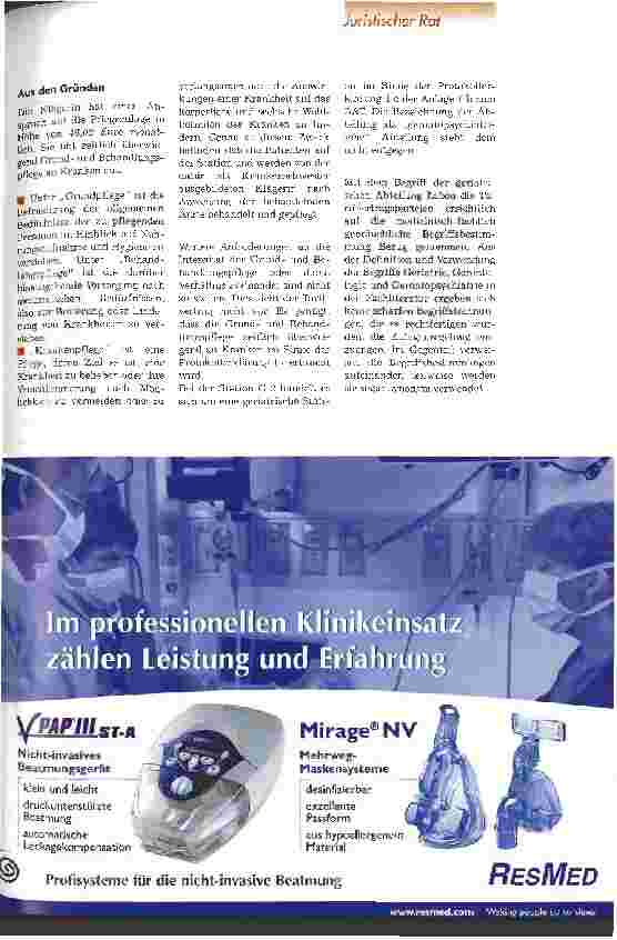 Vorschauseite 2: Pflegezulage in der Geriatrie