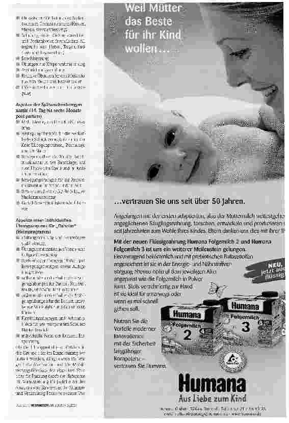 Vorschauseite 4: Rückbildungsgymnastik in der Nachsorge