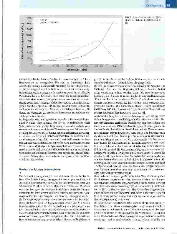 Vorschauseite 2: Letztverlässlichkeit als Ressource - Der Wert der Palliativmedizin für die Volkswirtschaft