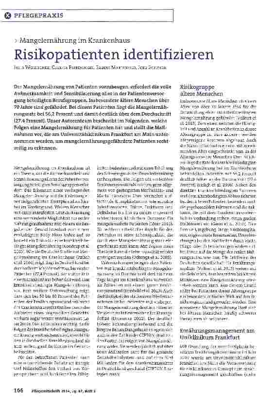 Vorschauseite 1: Risikopatienten identifizieren