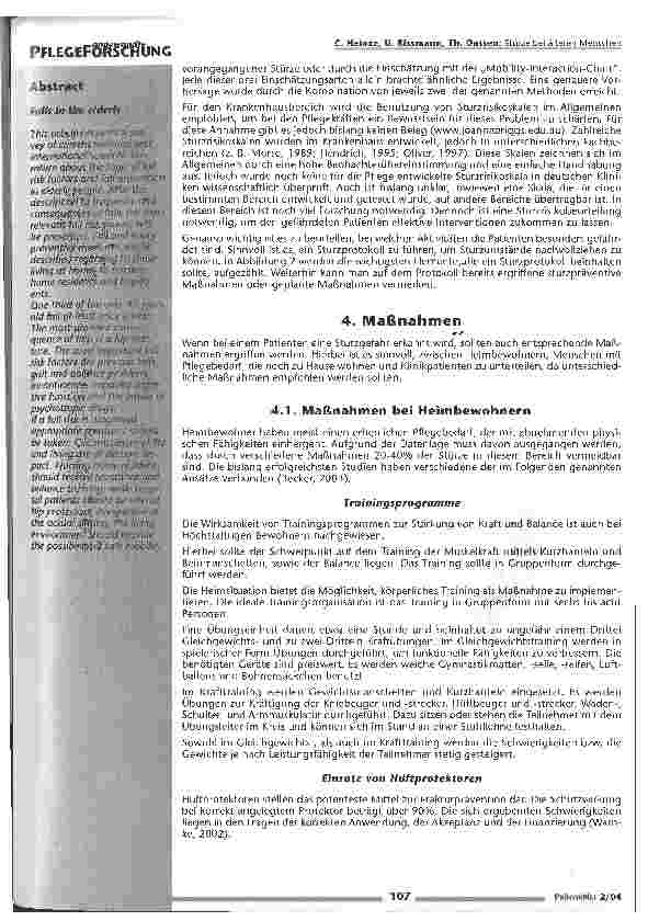 Vorschauseite 3: Stürze bei älteren Menschen