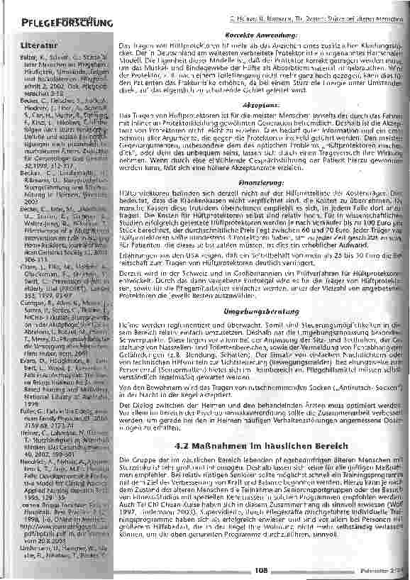 Vorschauseite 4: Stürze bei älteren Menschen