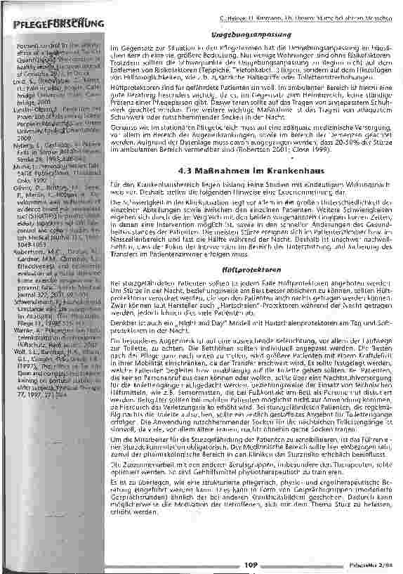 Vorschauseite 5: Stürze bei älteren Menschen