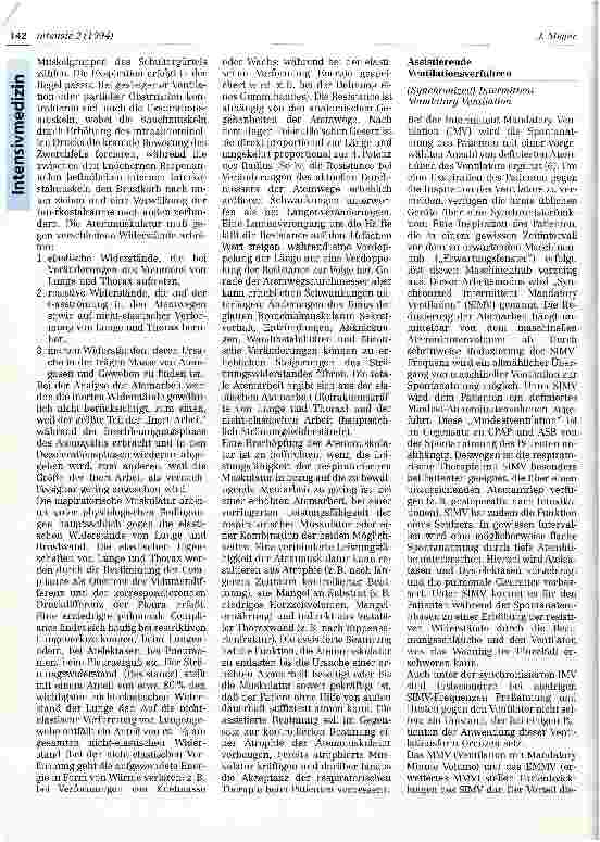 Vorschauseite 2: Entwöhnung von der Beatmung