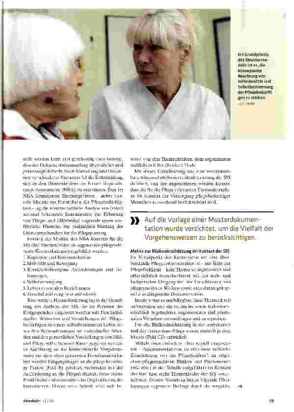 Vorschauseite 4: Reset Pflegedokumentation