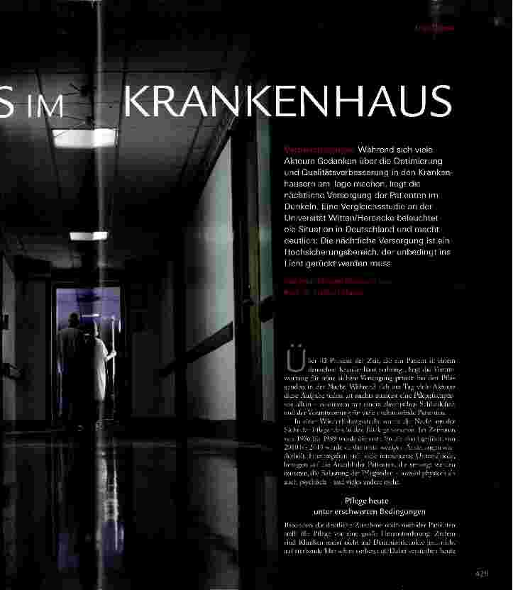 Vorschauseite 2: Nachts im Krankenhaus