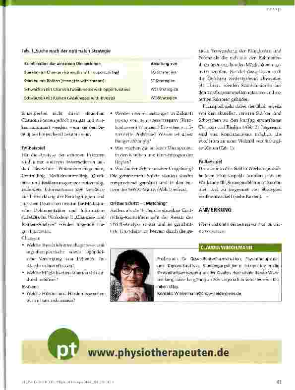 Vorschauseite 4: Stärken stärken - aber welche?