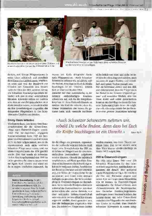 Vorschauseite 2: Auf beiden Seiten der Fronten
