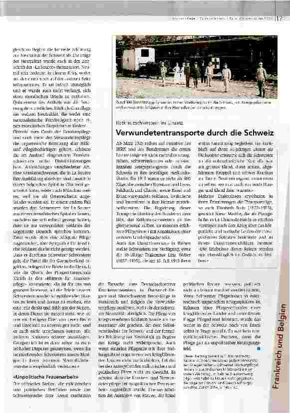 Vorschauseite 4: Auf beiden Seiten der Fronten