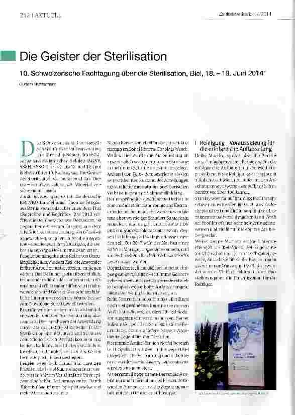 Vorschauseite 1: Die Geister der Sterilisation