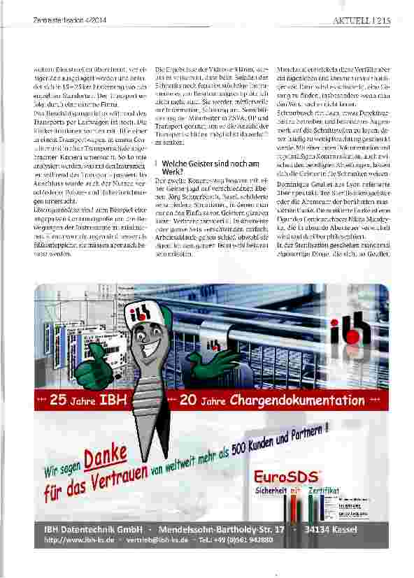 Vorschauseite 4: Die Geister der Sterilisation