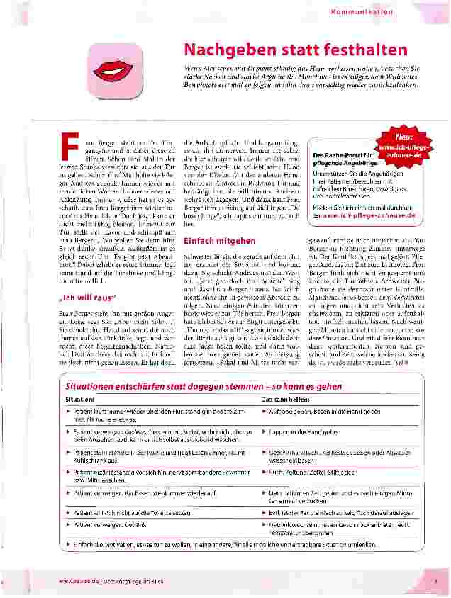 Vorschauseite 1: Nachgeben statt festhalten