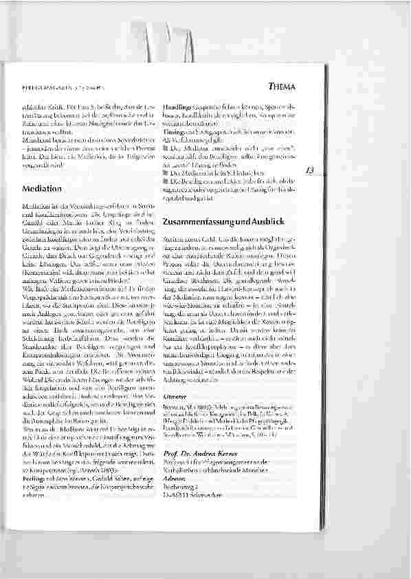 Vorschauseite 3: Unternehmenskultur durch Konfliktmanagement
