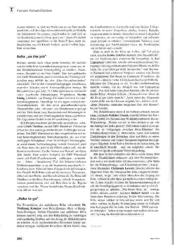 Vorschauseite 3: Rückenwind oder Restriktion?