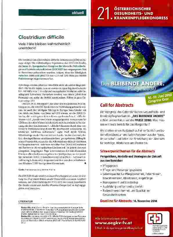 Vorschauseite 1: Clostridium difficile