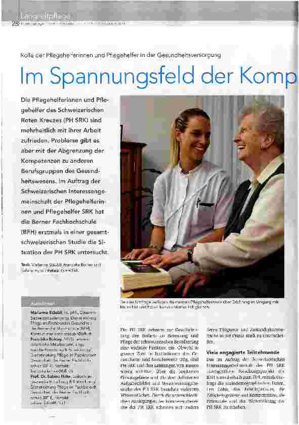 Vorschauseite 1: Im Spannungsfeld der Kompetenz