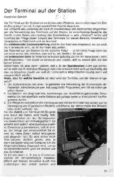 Vorschauseite 1: Der Terminal auf der Station
