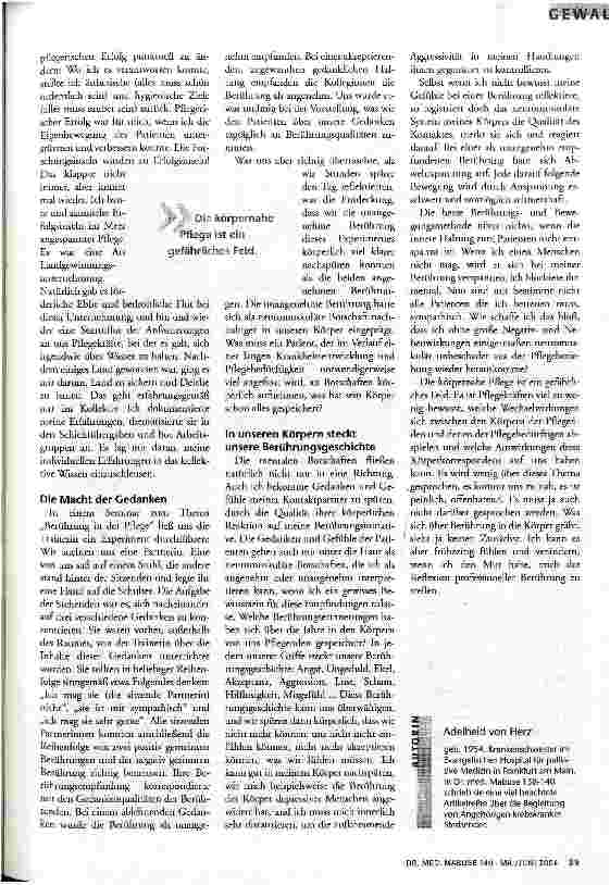 Vorschauseite 3: Wo fängt Gewalt an?