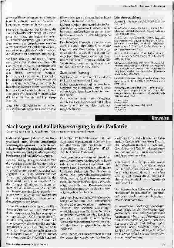 Vorschauseite 3: Bissspuren bei Kindesmisshandlung mit Todesfolge