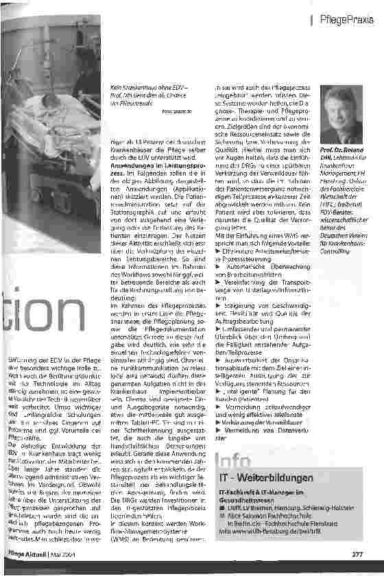 Vorschauseite 2: EDV auf Station