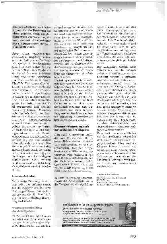 Vorschauseite 2: Vertretung bei Elternzeit. Sachgrund für eine Befristung