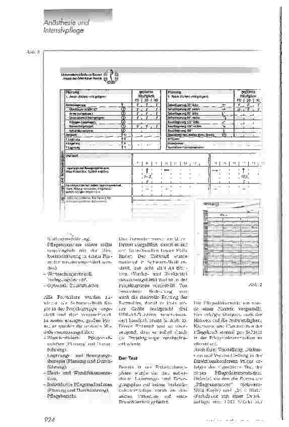Vorschauseite 1: Innovative Pflegedokumentation. Entwicklung einer einheitlichenDokumentation für die Intensivstationen am Universitätsklinikum Essen