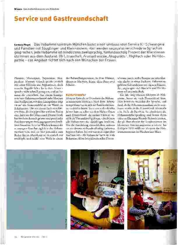 Vorschauseite 1: Service und Gastfreundschaft