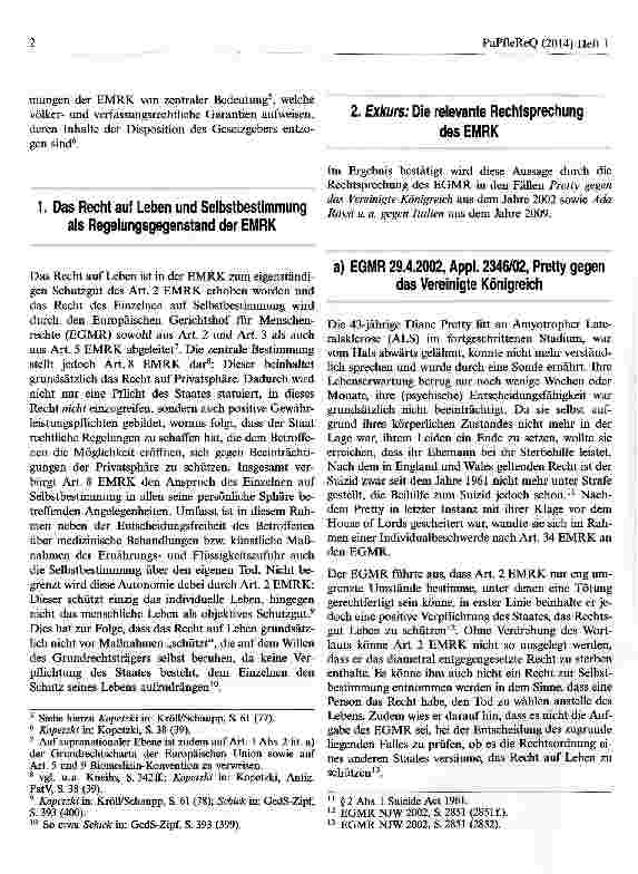 Vorschauseite 2: Der intensivmedizinische Behandlungsabbruch in den Ländern Österreich und Deutschland: Eine Bestandsaufnahme mit Blick auf das Verfassungsrecht