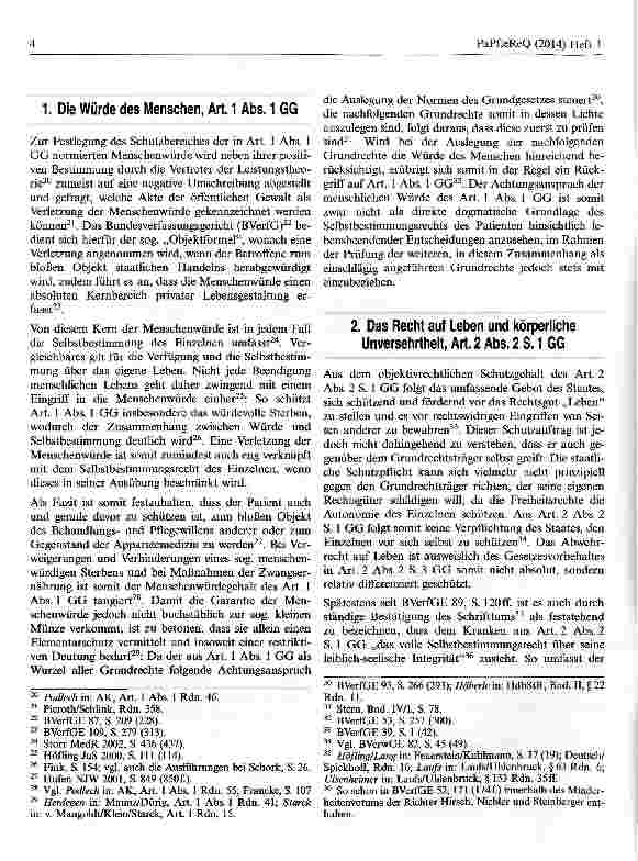 Vorschauseite 4: Der intensivmedizinische Behandlungsabbruch in den Ländern Österreich und Deutschland: Eine Bestandsaufnahme mit Blick auf das Verfassungsrecht