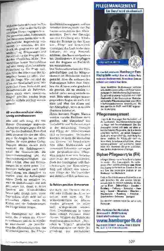 Vorschauseite 2: Der positive Sin des Alters und der Altenpflege