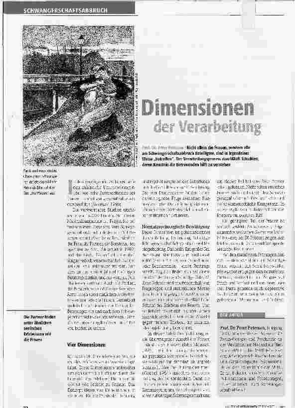 Vorschauseite 1: Dimensionen der Verarbeitung