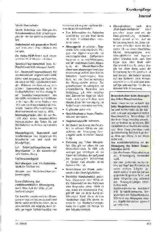 Vorschauseite 4: Pflege von Beatmungspatienten