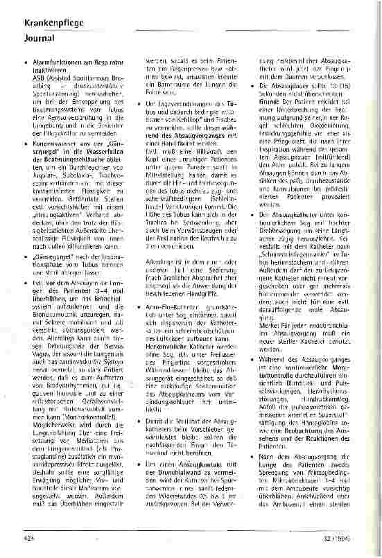 Vorschauseite 5: Pflege von Beatmungspatienten