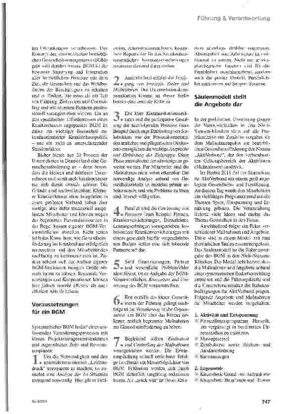 Vorschauseite 2: Zum Wohle aller